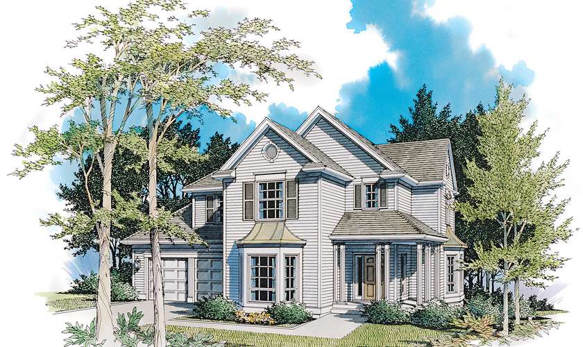 Mascord House Plan 2280: The Norway