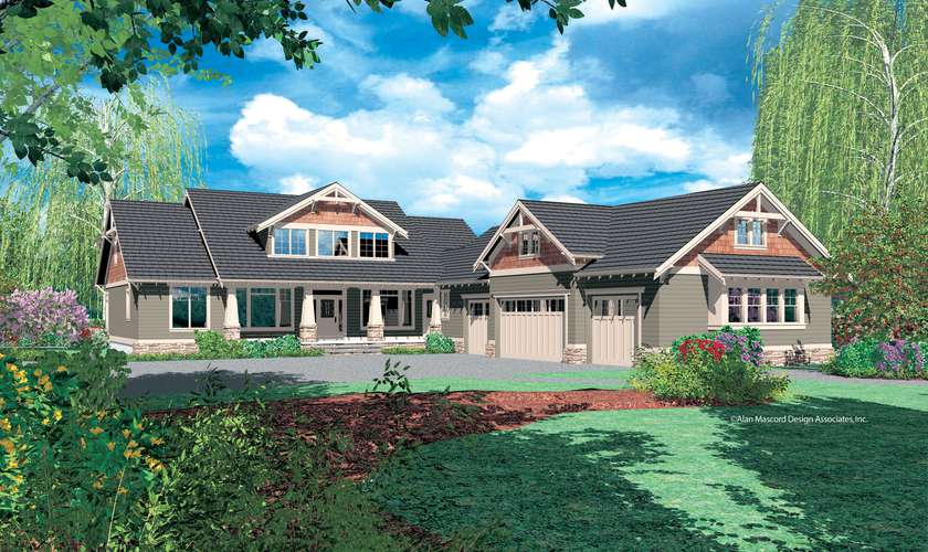 Mascord House Plan B2362: The Leesville