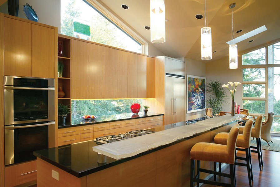 modern mansion kitchen