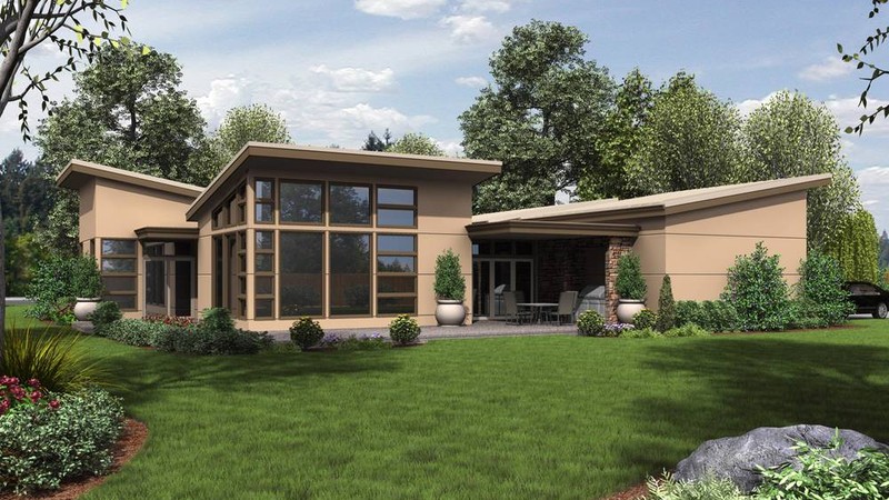 ultra modern ranch house plans