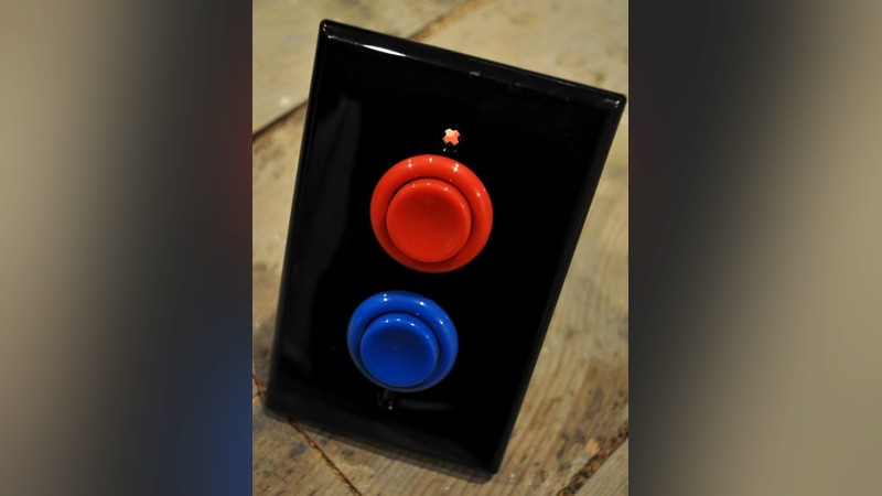 Arcade button light switch