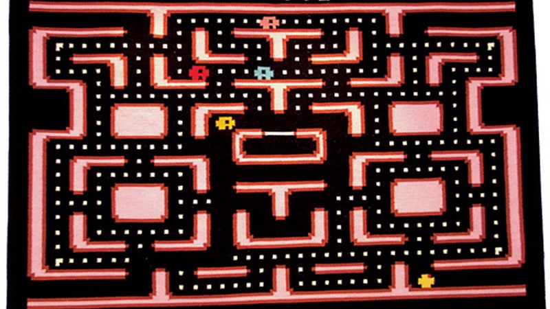 Pacman rug