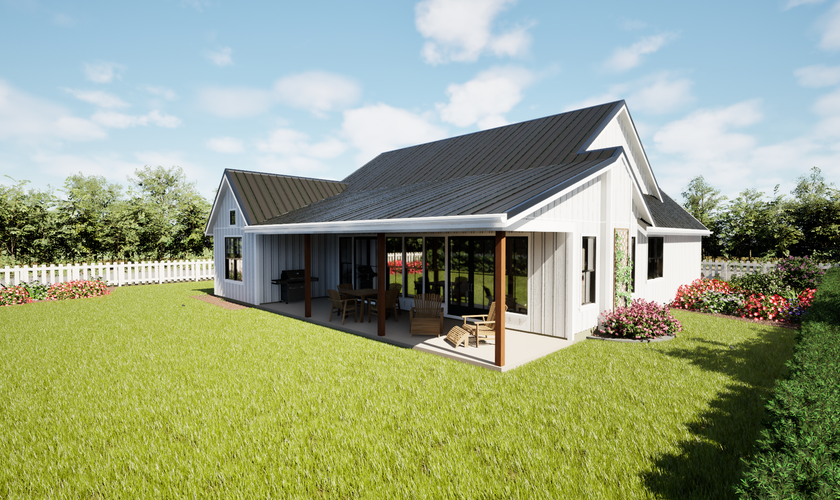 Mascord House Plan 11108: The Brambleberry