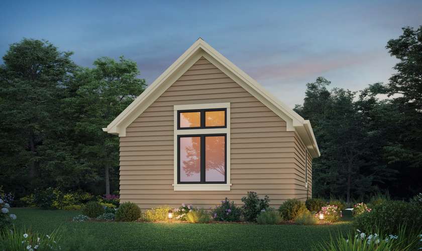 Mascord House Plan 1193: The Tumbleweed Cottage