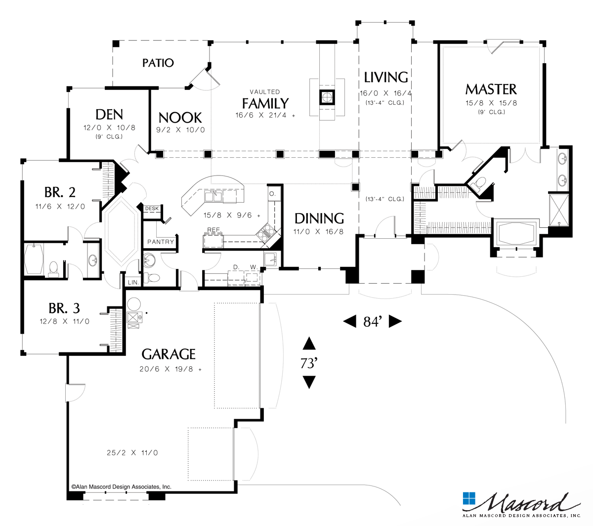 Glencoe: Spacious Floor Plan with 3 Bedrooms | 2755 Sq Ft