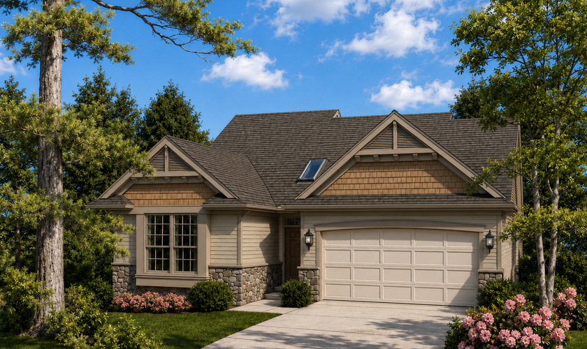 Mascord House Plan 1221B: The Nicole