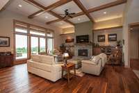 Great Room by Ironwood Homes