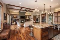 Great Room by Ironwood Homes