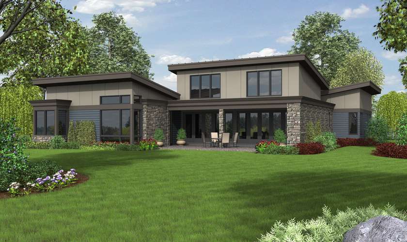 Mascord House Plan 1242A: The Caprica