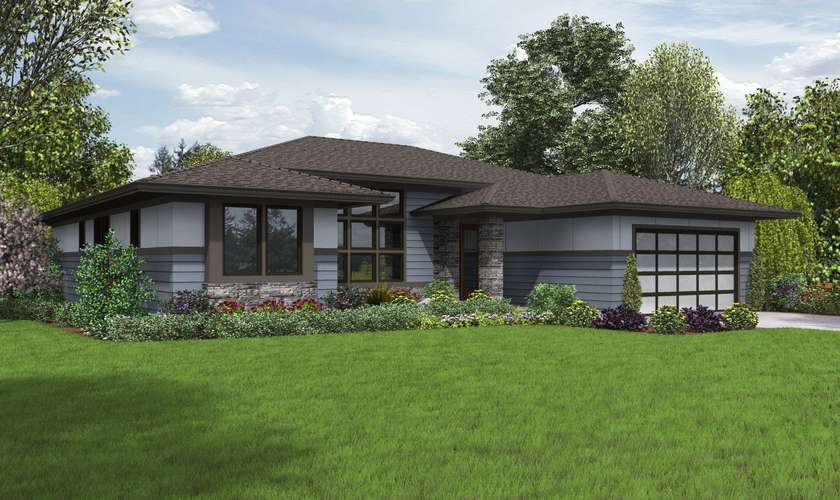 Mascord House Plan 1247A: The Baines