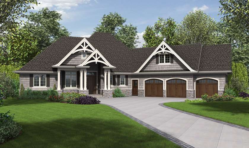 Mascord House Plan B1248B: The 