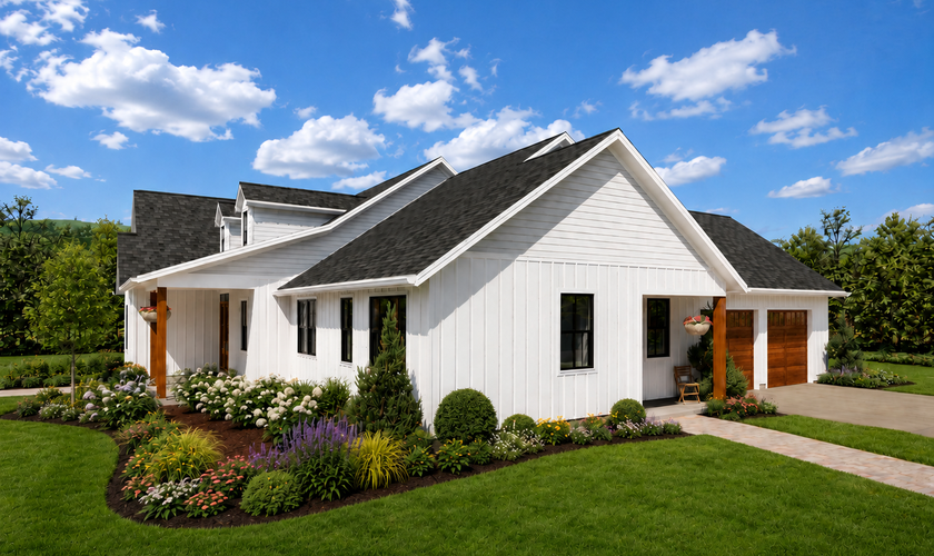 Mascord House Plan 1288: The Meadowridge
