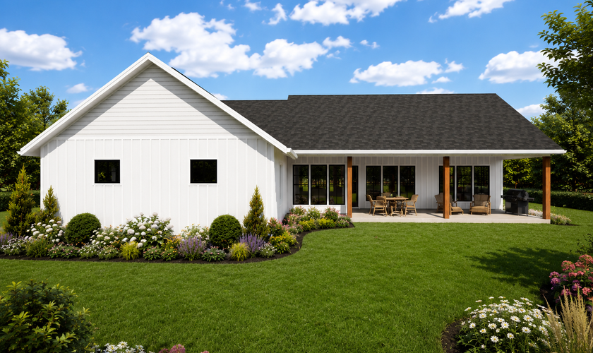 Mascord House Plan 1288: The Meadowridge