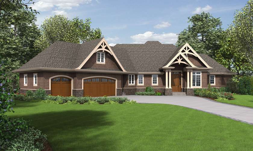 Craftsman House Plan 1340 The Copperfield 3806 Sqft 3 Beds 2 1 Baths