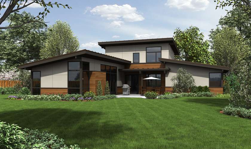 Mascord House Plan 21135: The Caldersyke