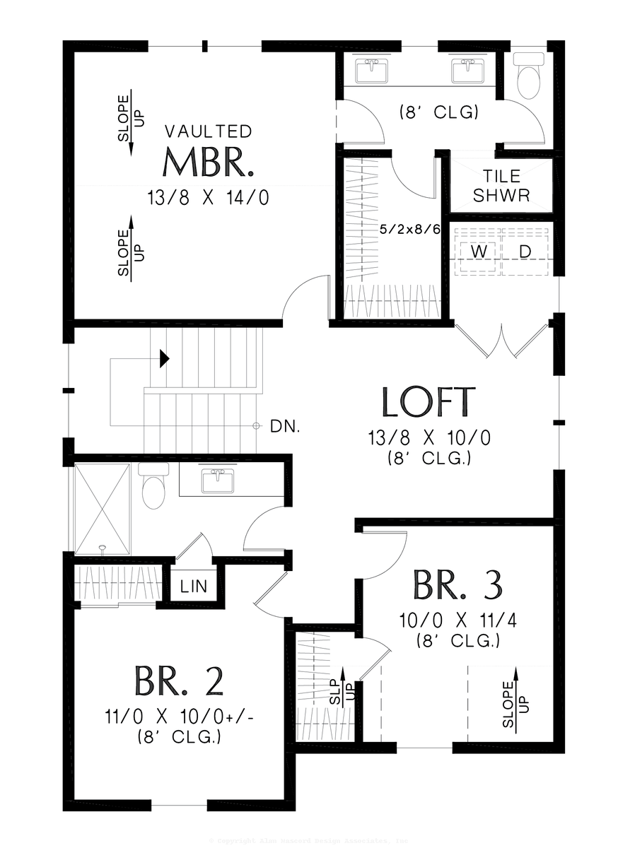 Lanford: Elegant plan designed to fit in the tightest of lots | 1929 Sq Ft