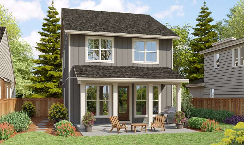 Mascord House Plan 21176: The Willowcrest