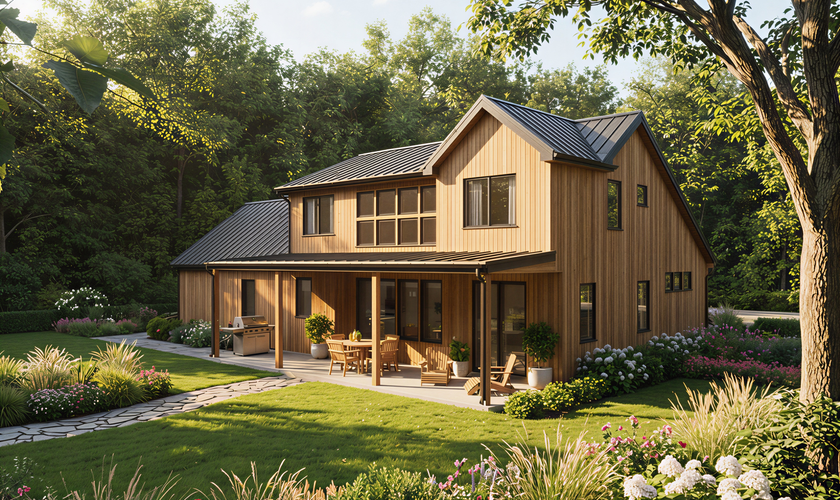 Mascord House Plan 21180: The Nordic Gable