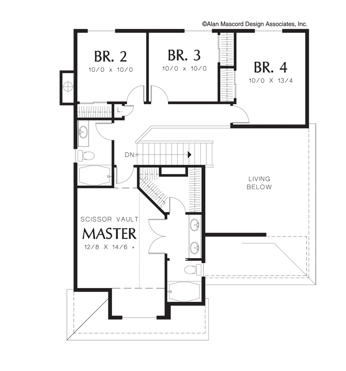 The Ashford, Two Story New Home Floor Plan