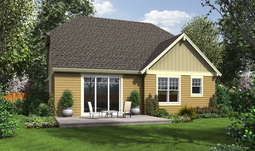 Mascord House Plan 2185AC: The Nehalem