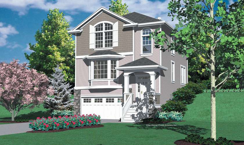 Mascord House Plan 2197A: The Lowell