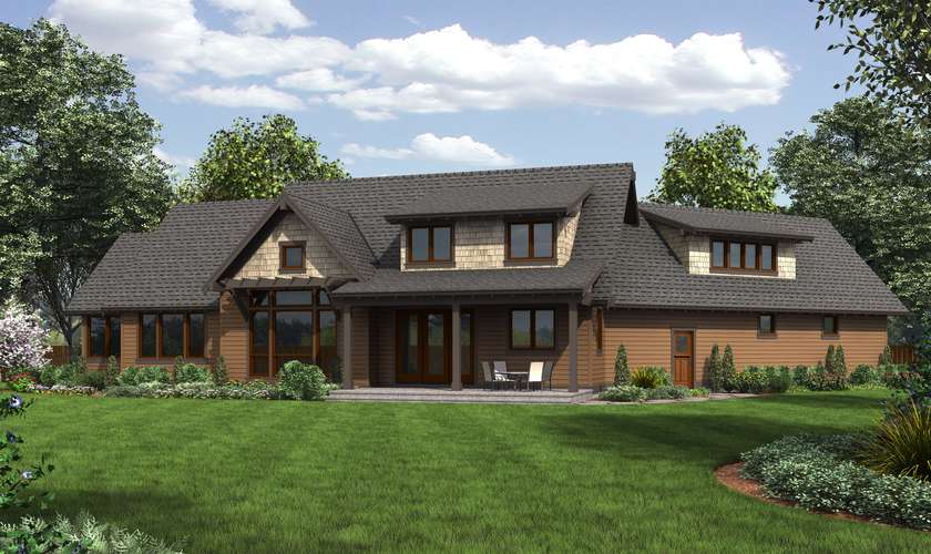 Mascord House Plan 22156F: The Abbeywood