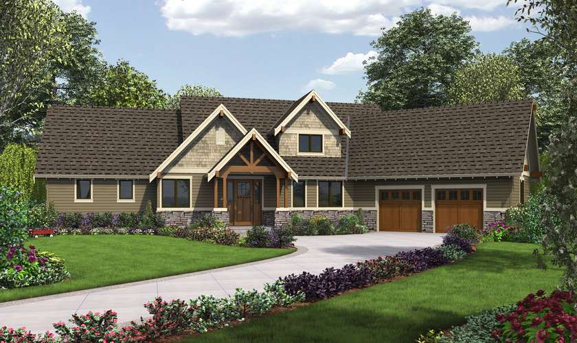 Mascord House Plan 22156FA: The Ferguson