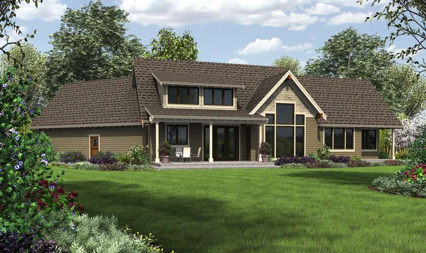 Mascord House Plan 22156FA: The Ferguson