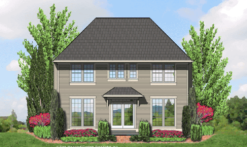 Mascord House Plan 22162A: The Bloomsdale