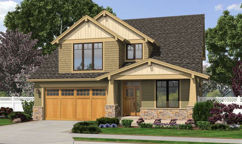 Mascord House Plan 2230CD: The Olympia