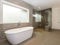 Master Bathroom by Windwood Homes