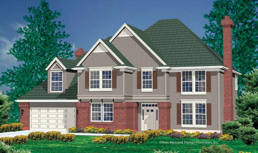 Mascord House Plan 2278: The Bienville