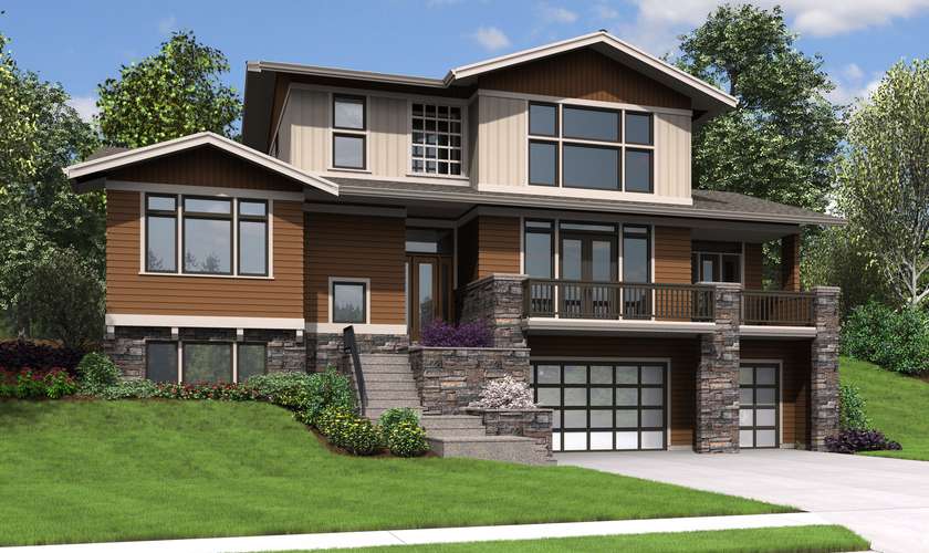 Mascord House Plan 23110: The Milwaukee