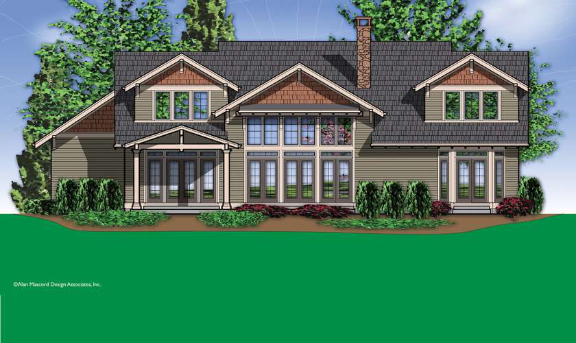 Mascord House Plan 2362: The Leesville