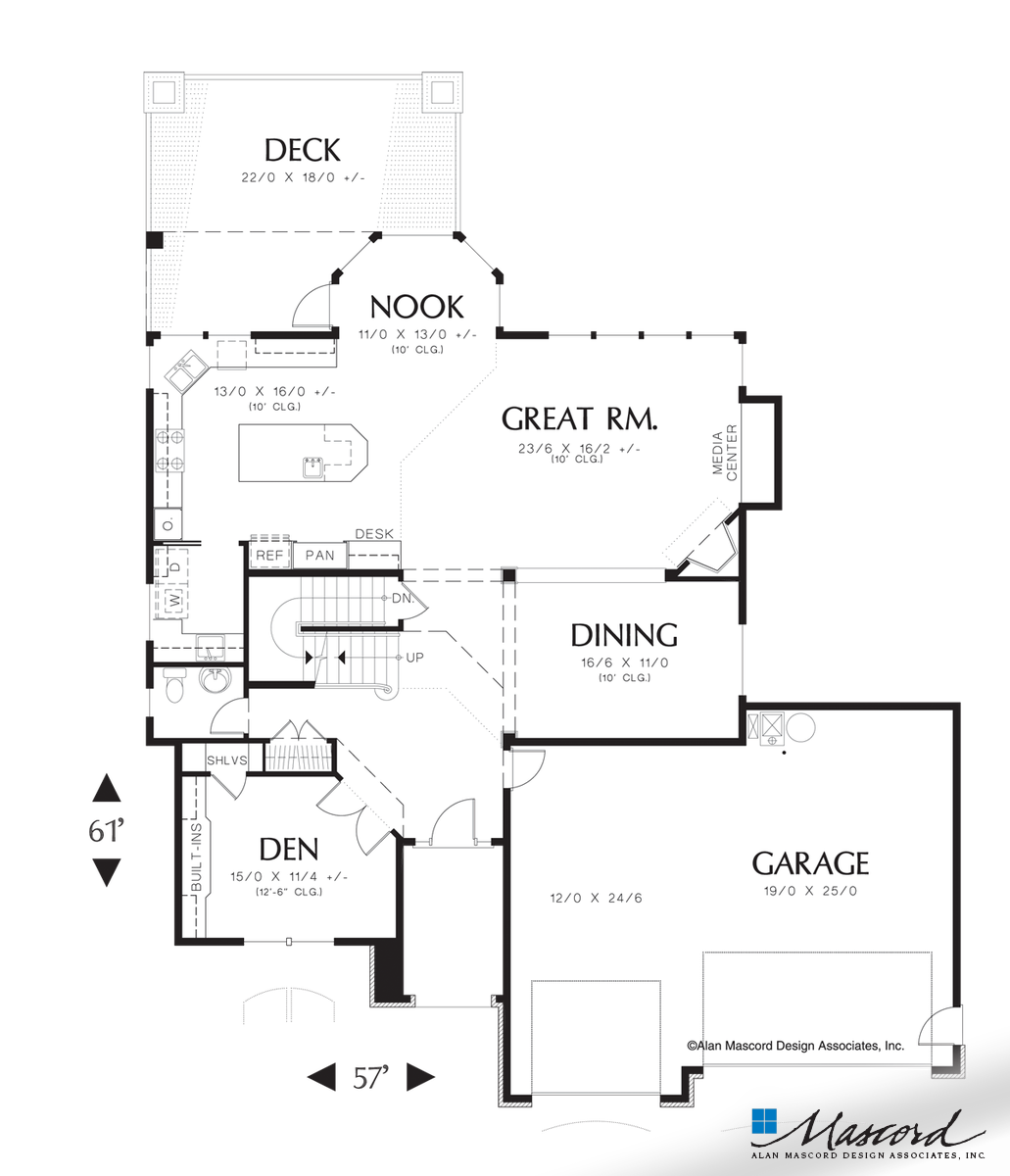 Craftsman House Plan 2367 The Tobias: 3859 Sqft, 4 Beds, 3.1 Baths