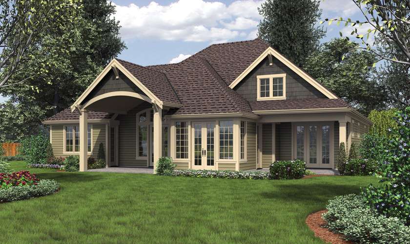 Craftsman House Plan B2396 The : 3074 Sqft, 4 Beds,  Baths