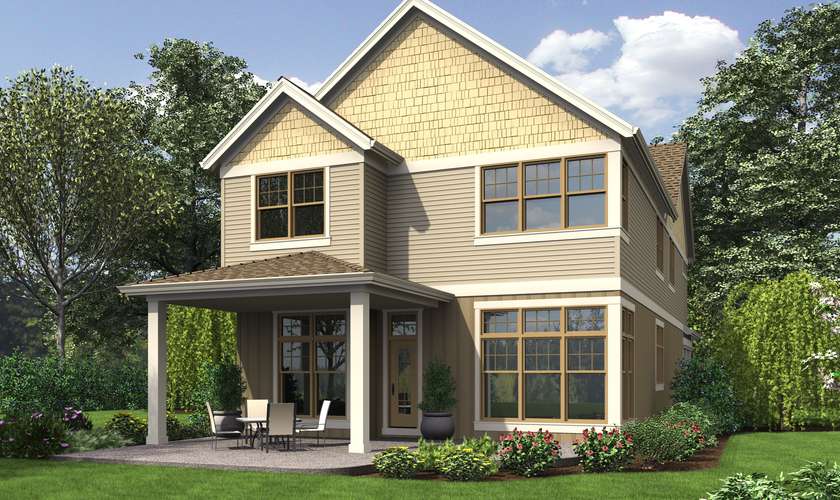 Mascord House Plan 2399: The Laurelhurst