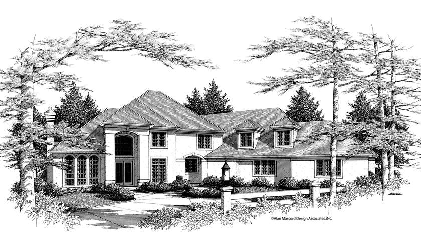 Mascord House Plan 2414: The Wentworth