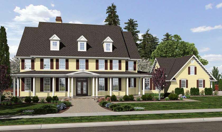 Mascord House Plan 2418A: The Garnell