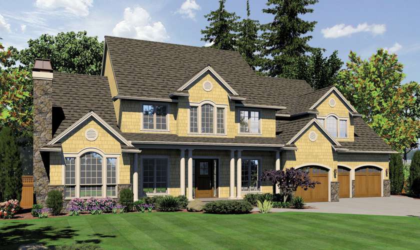 Mascord House Plan 2428C: The Winthrop