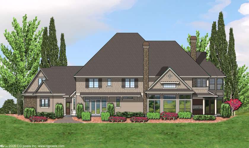 Mascord House Plan 2449: The Hallsville