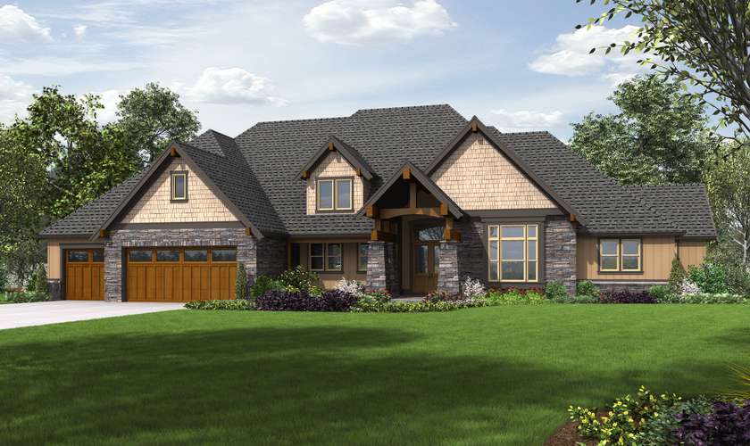 Mascord House Plan 2477: The Millersburg