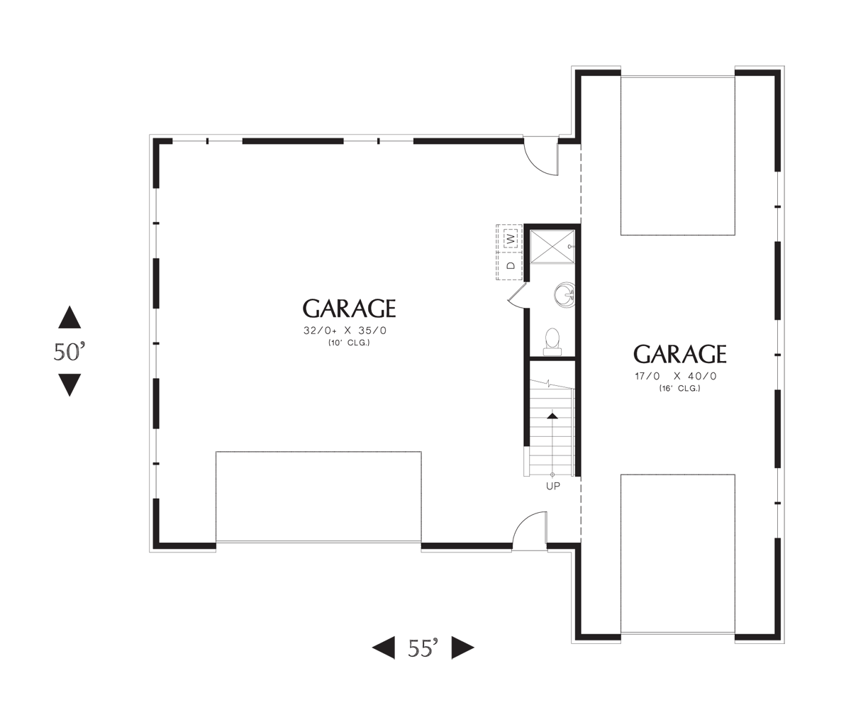 Main Floor Plan image for Mascord Danica-Great for Your RV, Boat, Cars and Lots of Storage Space-Main Floor Plan