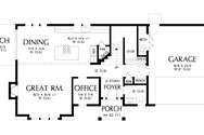 Brundle: Great plan for shallow lots | 2299 Sq Ft