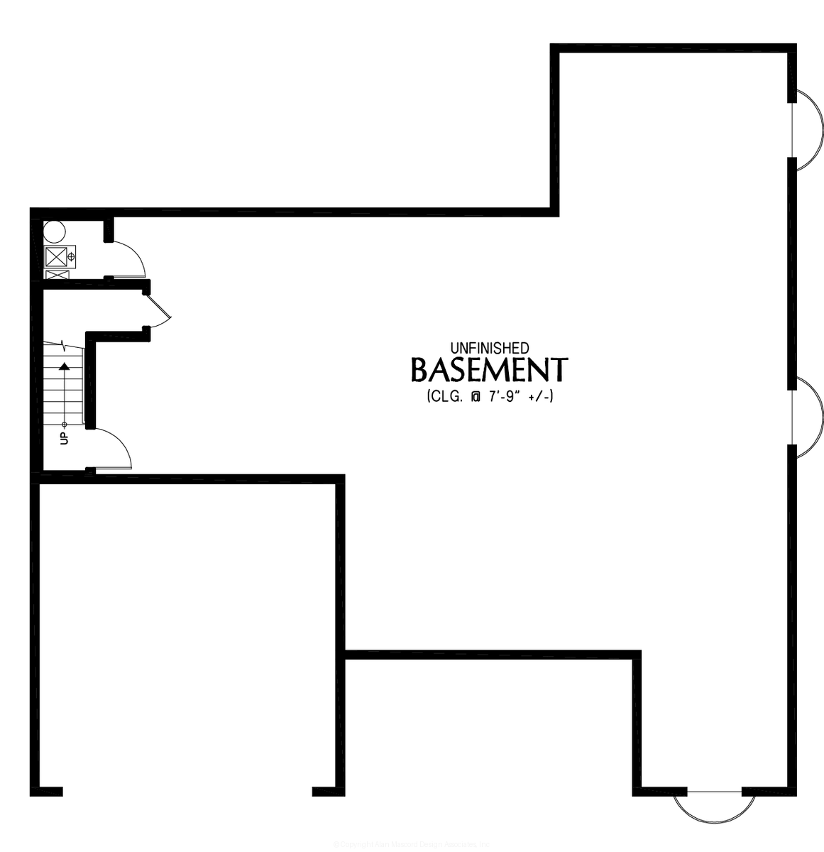 Lower Floor Plan image for Mascord --Lower Floor Plan