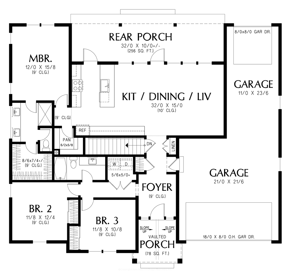Main Floor Plan image for Mascord --Main Floor Plan