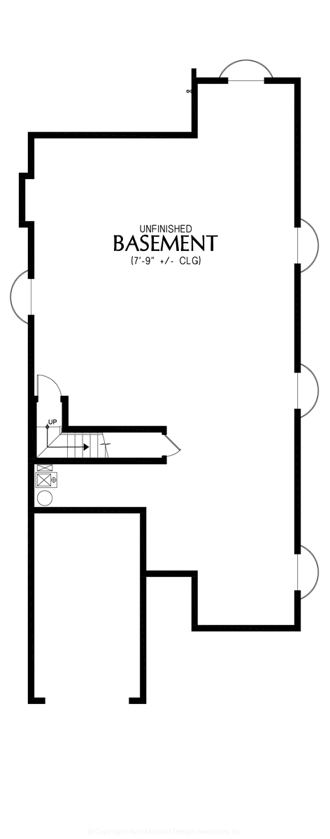 Lower Floor Plan image for Mascord --Lower Floor Plan