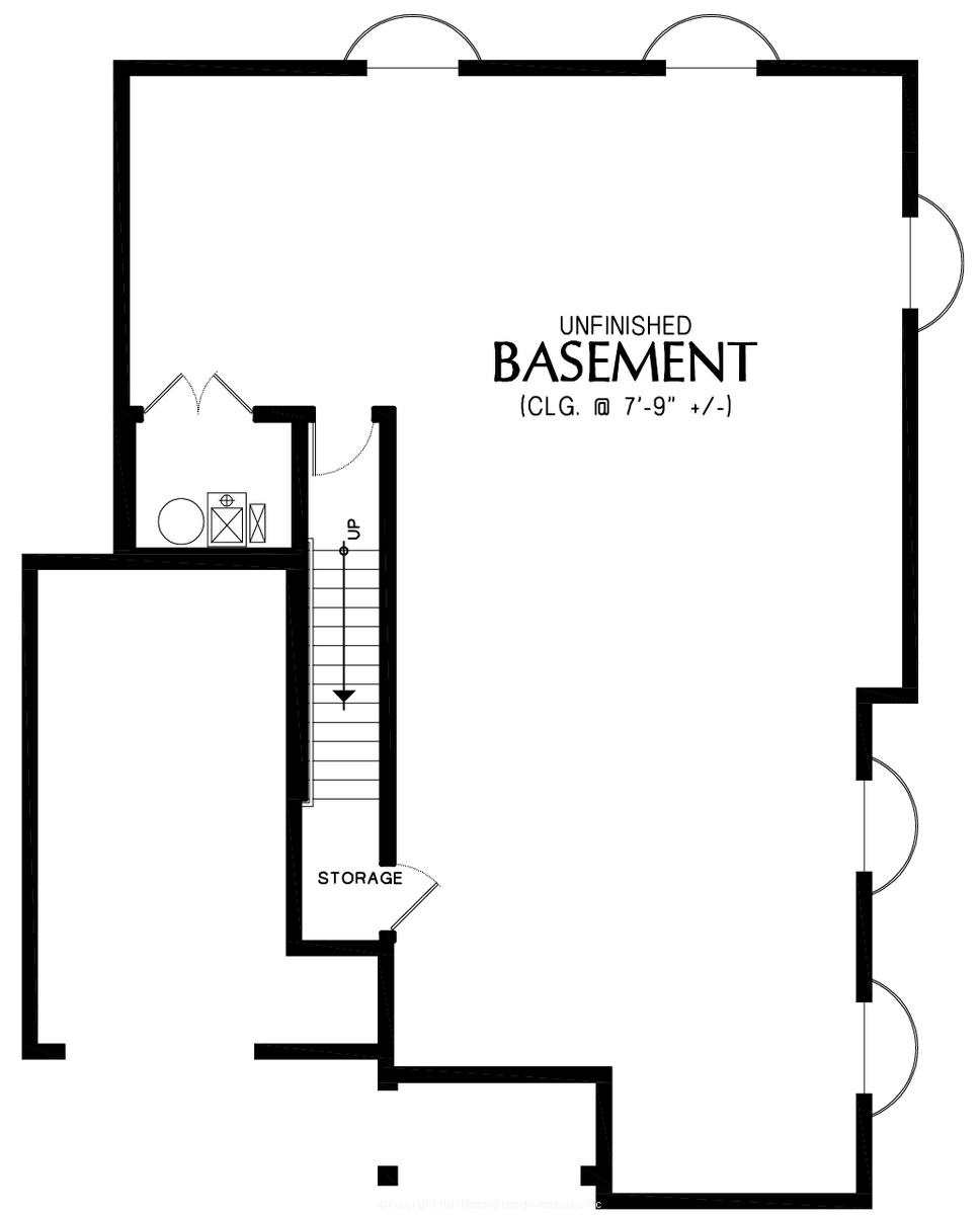 Lower Floor Plan image for Mascord --Lower Floor Plan