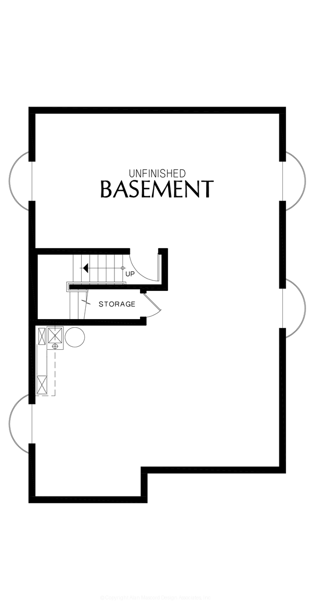 Lower Floor Plan image for Mascord --Lower Floor Plan