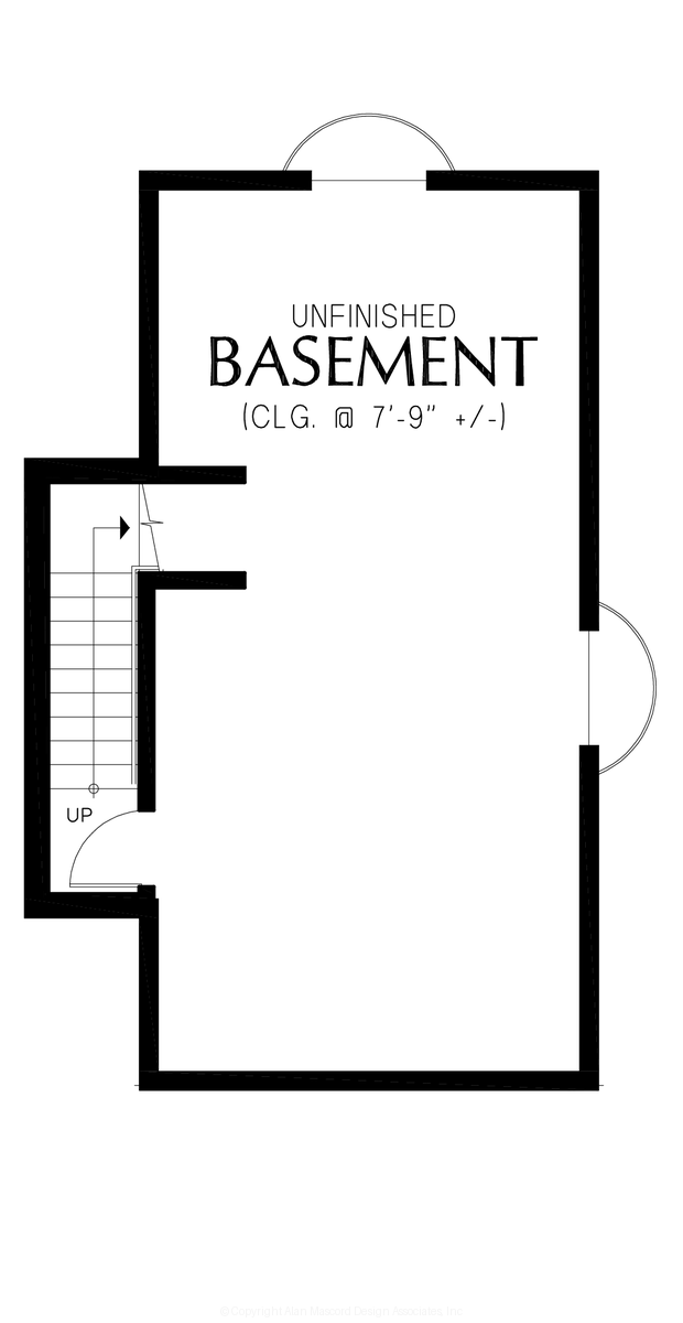 Lower Floor Plan image for Mascord --Lower Floor Plan